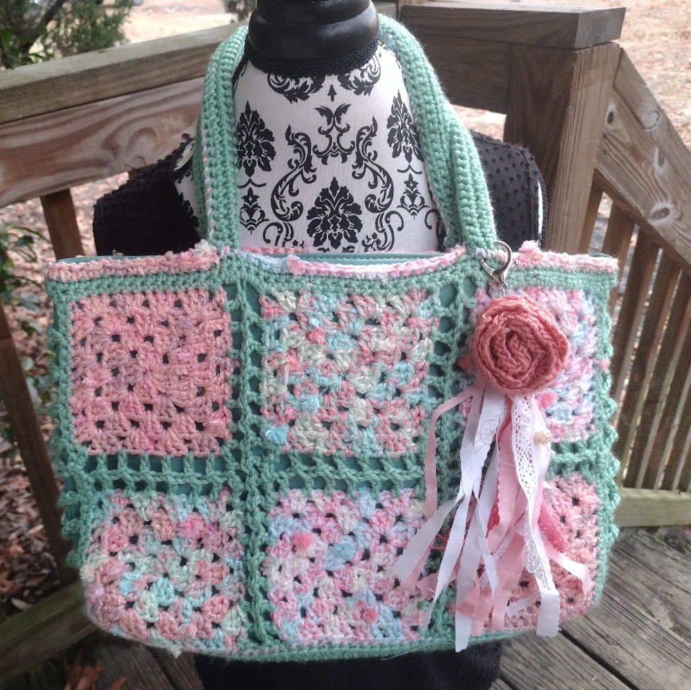 Handcrafted Granny Square Bag